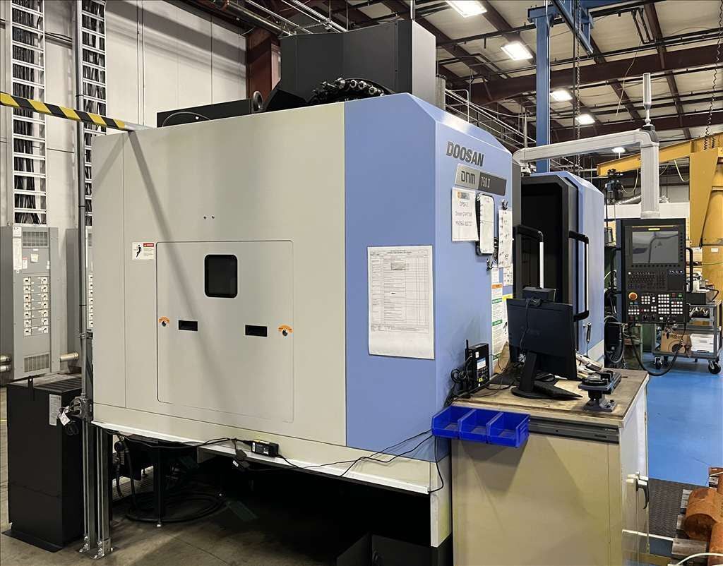 Daewoo Doosan #DNM-750II, CNC Vertical Machining Center, 64" x 30" table, 64.2" X, 30" Y, 25.6" Z, 20 HP - Image 2