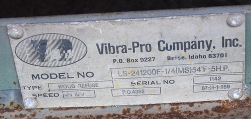 24" wide x 65' long, Vibratory Trough Conveyor, 425 RPM - Image 5