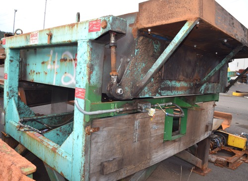 Kockums #KS-77, 2-Deck Vibrating Chip Screener, 1-1/2" x 1-1/2" top screen holes, 1/2" bottom screen holes - Image 8