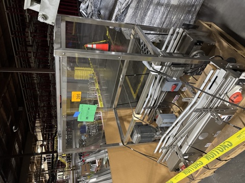 4.5" wide x 90' long, Alliance Industrial, Bottle Track Conveyor System, Stainless Steel, SEW-Eurodrive - Image 1