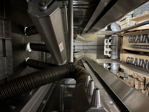 Sleeves Seal, Air Knife Bottle Dryer, Stainless Steel, 9' single-lane drying tunnel, 25 HP Republic - Image 2