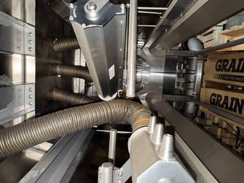 Sleeves Seal, Air Knife Bottle Dryer, Stainless Steel, 9' single-lane drying tunnel, 25 HP Republic - Image 3