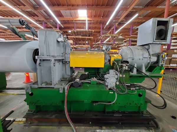 20000 lb. Uncoiler, 60" width, 50 HP, hydraulic mandrel, 15.5" ID - Image 4
