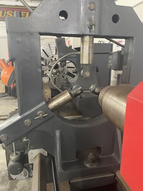 39" x 590" Shenyang #CW61125B, Large Engine Lathe, 24" swing over cross slide, 5" bore, inch/metric thread - Image 5