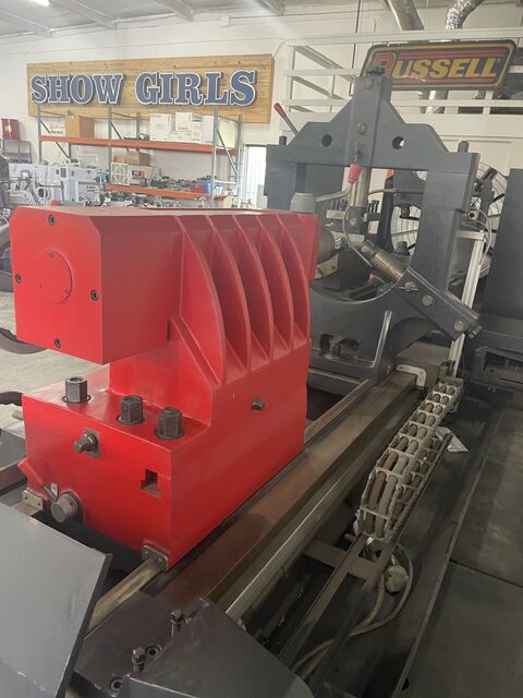 39" x 590" Shenyang #CW61125B, Large Engine Lathe, 24" swing over cross slide, 5" bore, inch/metric thread - Image 6
