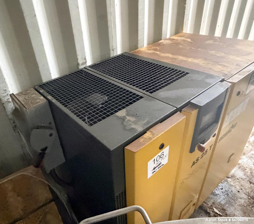 Kaesar #AS-25-T, Rotary Screw Air Compressor, w/ Integrated Dryer, 25 HP, 2008 - Image 4