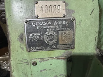 Gleason #7A, Spiral Bevel Gear Generator, 3" gear diameter, 4.25" cone distance, 1.25" max. face width, 0.50" - Image 5