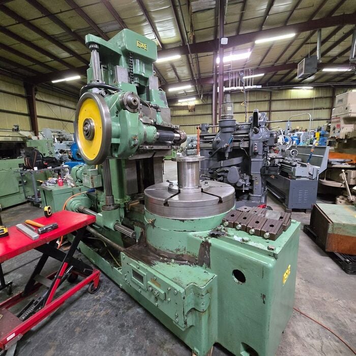 Gould & Eberhardt #48HS, Vertical Gear Hobber, 48" diameter, 18" max. face length, 8" hob diameter, 32" table - Image 1