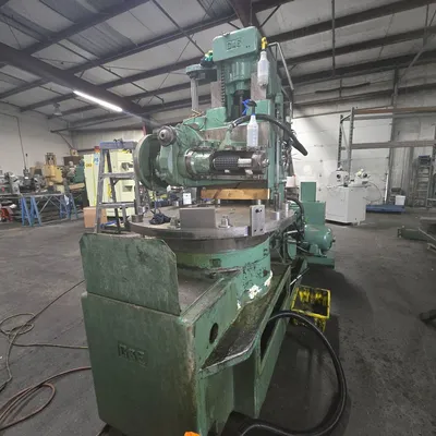 Gould & Eberhardt #48HS, Heavy Duty Spur Gear Hobbing Machine, 48" diameter, 8" hob diameter, 20" max. face - Image 3