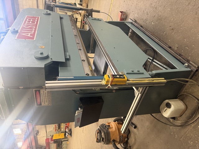 35 Ton, Allsteel #35-6, CNC Hydraulic Press Brake, 6' bending length, 62" between frames, 11.5" open height - Image 3