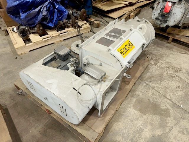 AZO #E650-C1, Rotary Screen, 2 HP Baldor Electric motor, 575 Volts, 2000 - Image 4