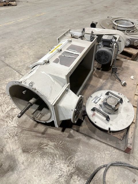 AZO #E650-C1, Rotary Screen, 2 HP Baldor Electric motor, 575 Volts, 2000 - Image 9