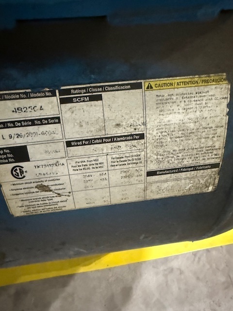 Individual Machines #482504, Air Compressor, 80 gallons - Image 3