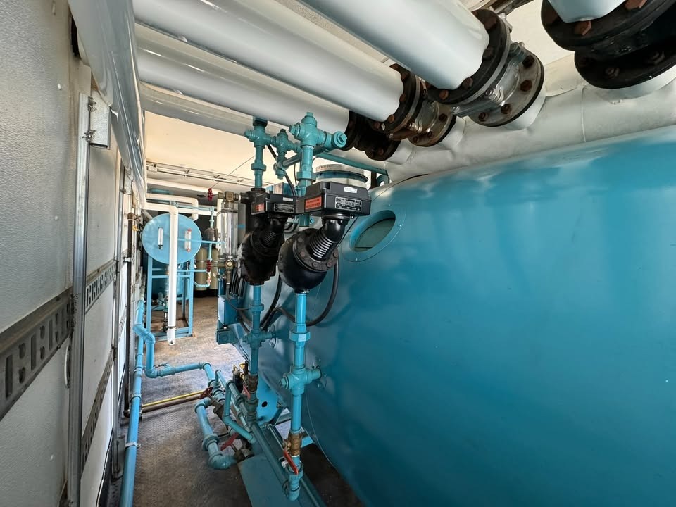 200 HP Cleaver-Brooks #CB-500-200C, Portable Steam Boiler Dual Fuel, w/ 40' trailer, 8370K BTUH, 60 GPH, 150 - Image 5