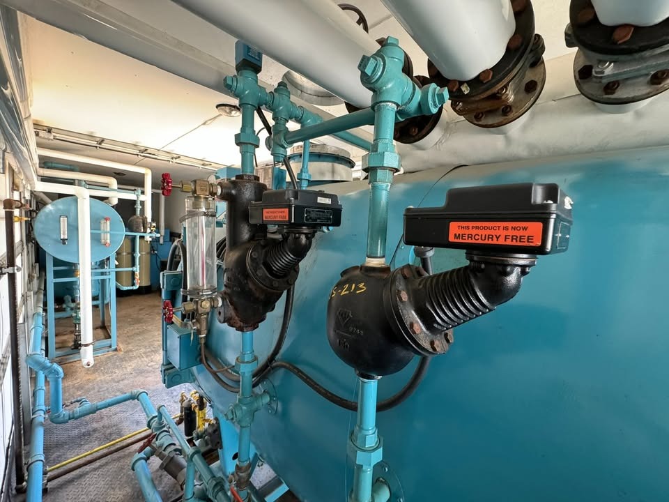 200 HP Cleaver-Brooks #CB-500-200C, Portable Steam Boiler Dual Fuel, w/ 40' trailer, 8370K BTUH, 60 GPH, 150 - Image 6