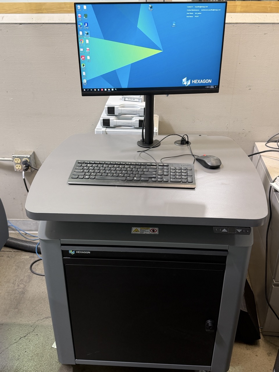 Hexagon #Global-S-9.15.8, coordinate measuring machine, 35.4" x59.1" x31.5" envelope, Touch+, 2023 - Image 6