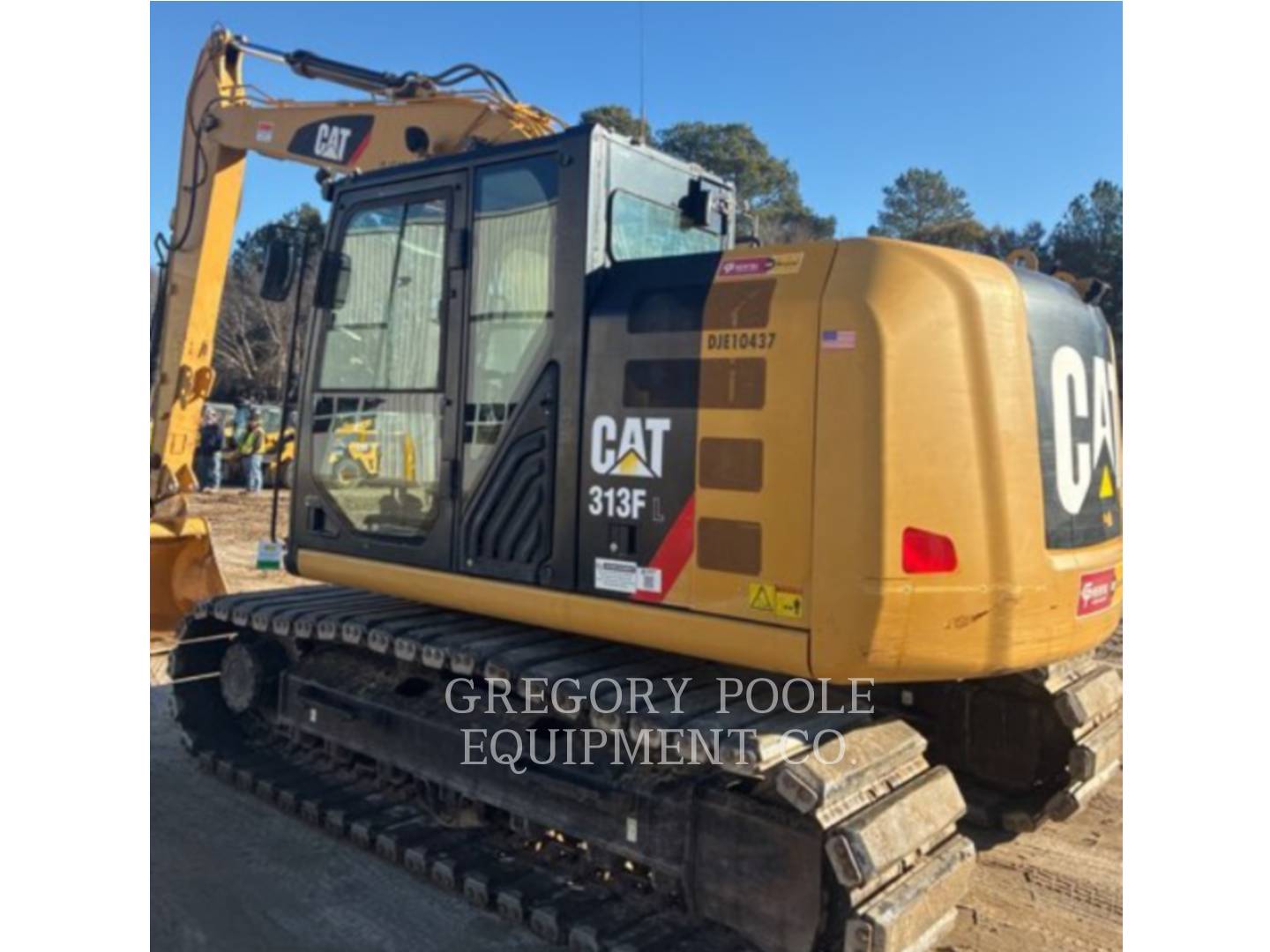 Caterpillar 313FL, 3422 hours, S/N: DJE10437, 2018 - Image 1