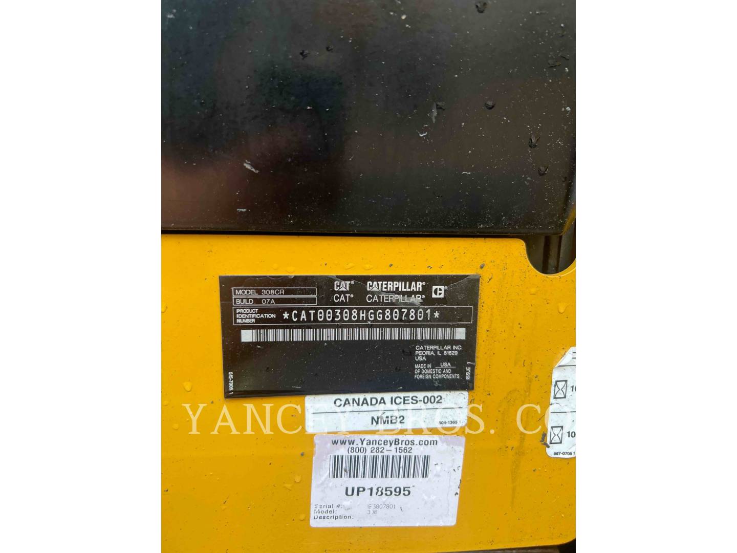Caterpillar 30807CR, 1256 hours, S/N: GG807801, 2023 - Image 6