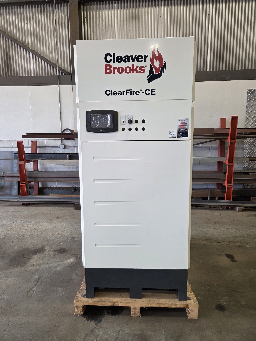Cleaver-Brooks #CFC-E-1500, Natural gas firetube hot water boiler, 125 psi, 1500 MBH input, 2017 - Image 1