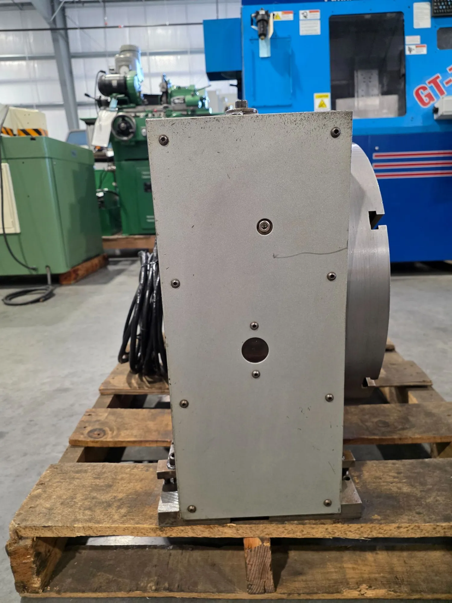 17.7" x 17.7" Haas #HRT-450, CNC rotary table, 4-Axis, 7-3/8" bore, 13.5" worm gear diameter - Image 7