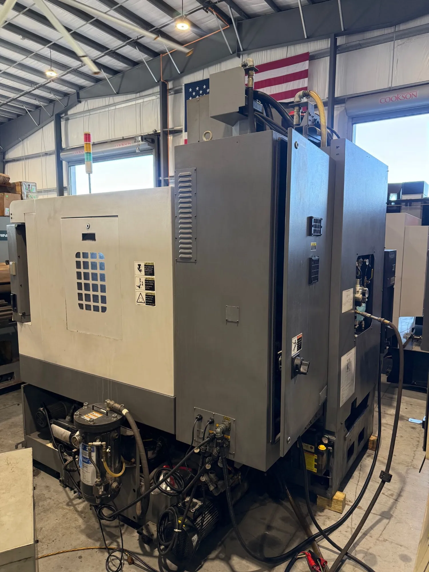Samsung #MCV-50, CNC vertical machining center, 30 side mount tool changer, 35.4" X, 19.6" Y, 20" Z, 12000 - Image 6