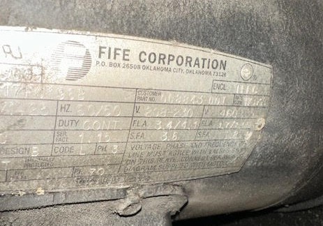 FIFE, EV752B-6, hydraulic power unit - Image 5