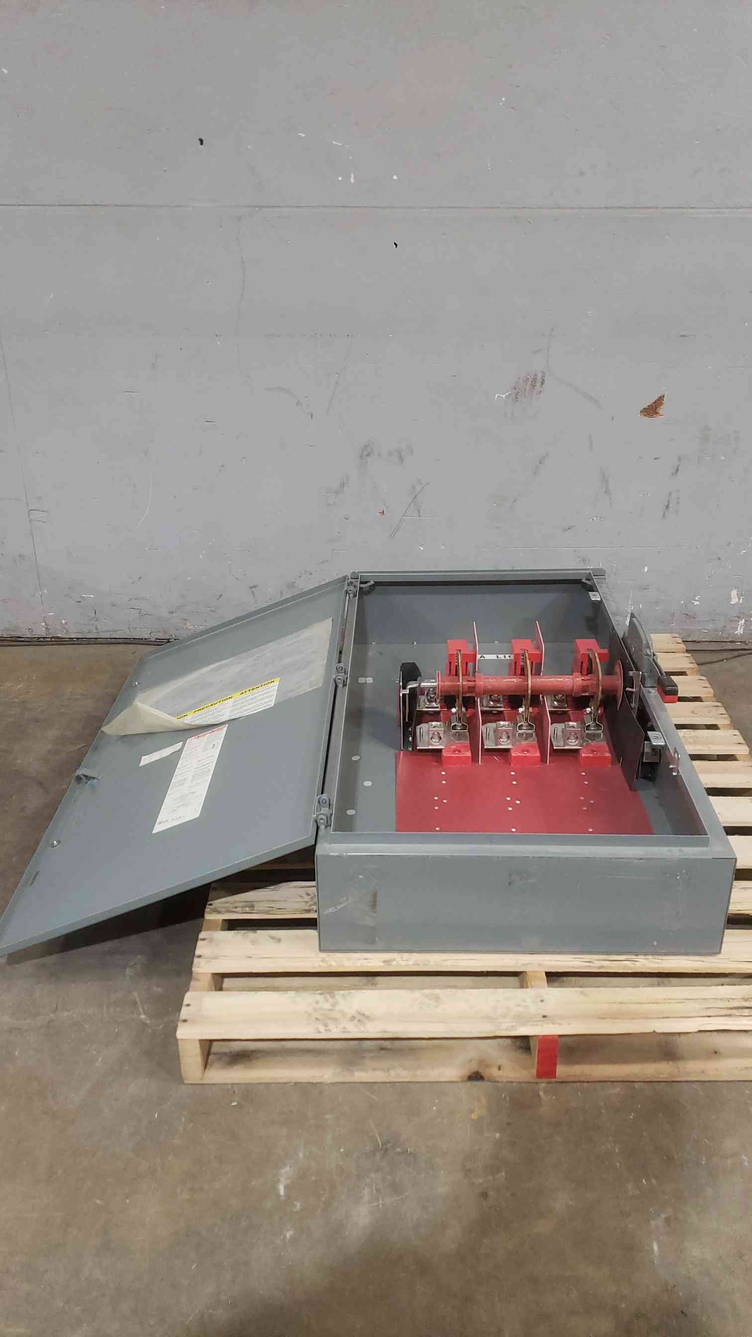 400 Amp. Square D #HU365R, Heavy Duty Safety Switch, 600 VAC - Image 3