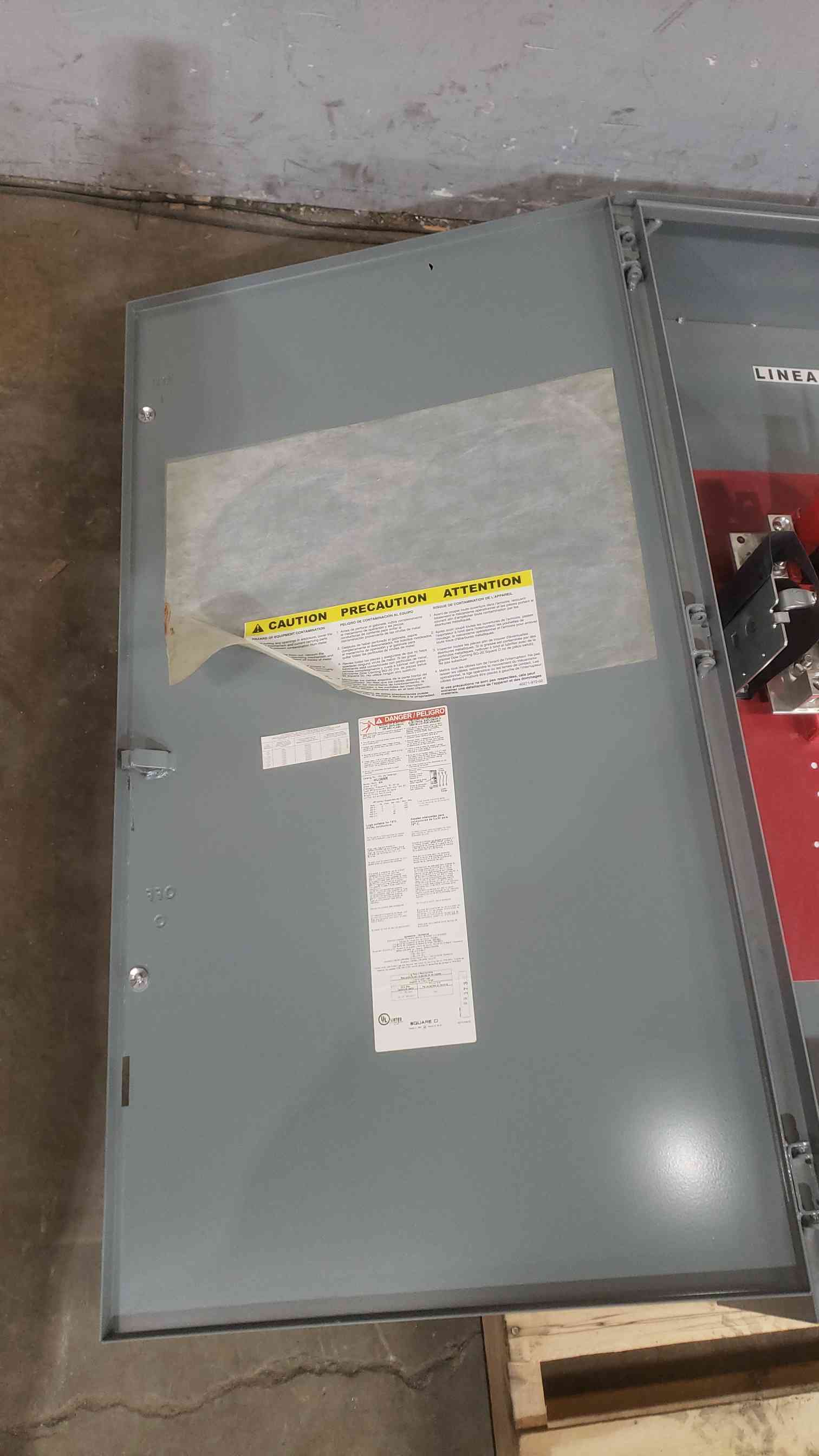 400 Amp. Square D #HU365R, Heavy Duty Safety Switch, 600 VAC - Image 4
