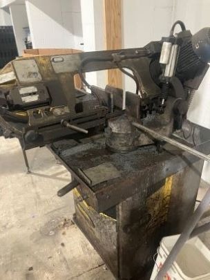 Pat Mooney #FMB-Phoenix, horizontal bandsaw, 200 FPM, 972" x 0.03" blade, 1 HP, 2004 - Image 1