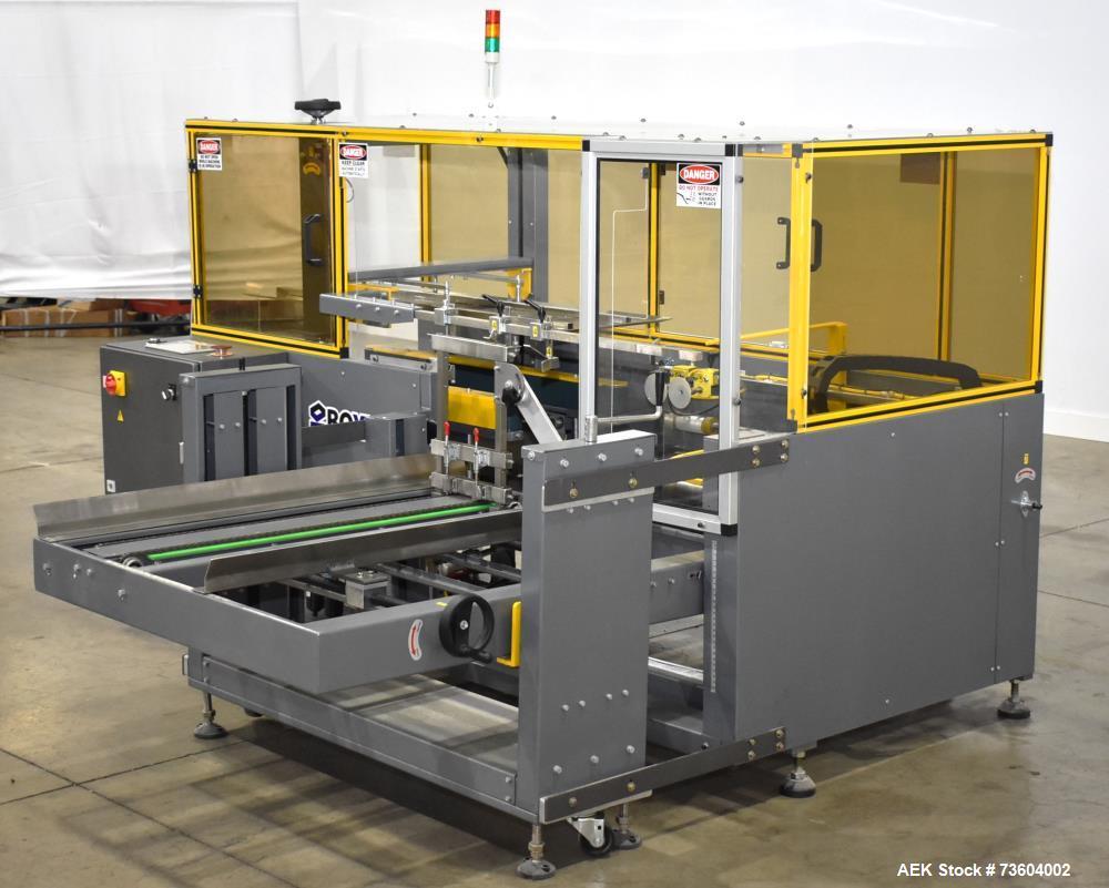 Paxiom Boxxer #T-18, Automatic Case Forming & Sealing System, 18 CPM, 16" x20" carton, Omron PLC - Image 6