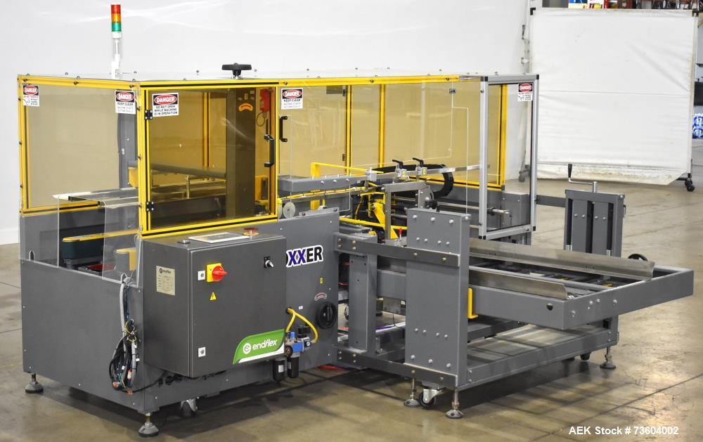 Paxiom Boxxer #T-18, Automatic Case Forming & Sealing System, 18 CPM, 16" x20" carton, Omron PLC - Image 7