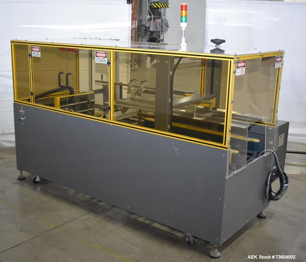 Paxiom Boxxer #T-18, Automatic Case Forming & Sealing System, 18 CPM, 16" x20" carton, Omron PLC - Image 9