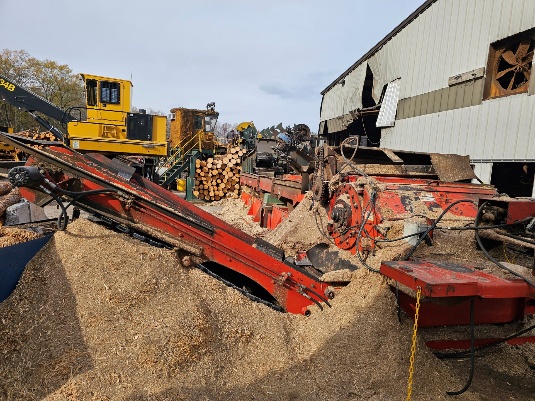 Morbark #HD60, Mulch Hog, infeed & metal detection - Image 2
