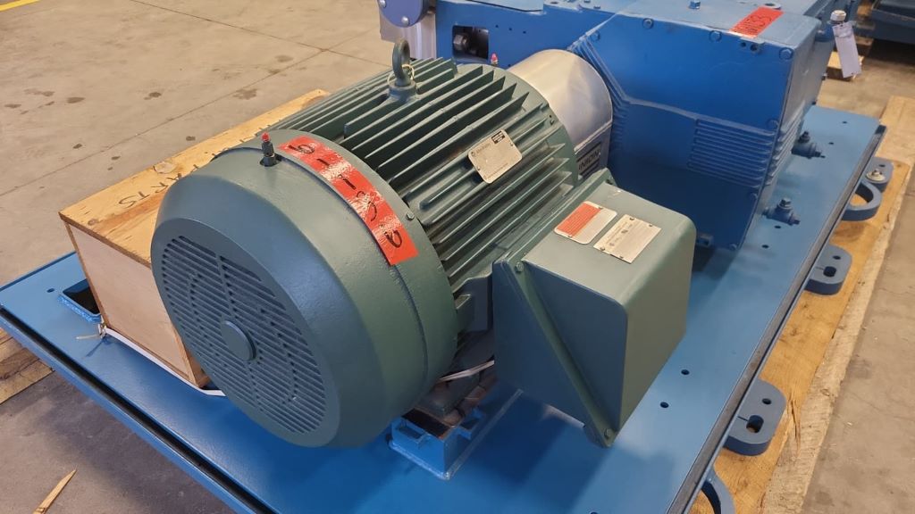 60 HP 1800 RPM Allen-Bradley, Horizontal Electric Motor, Frame 364T, 68 amps, 460 Volts, 3PH - Image 2