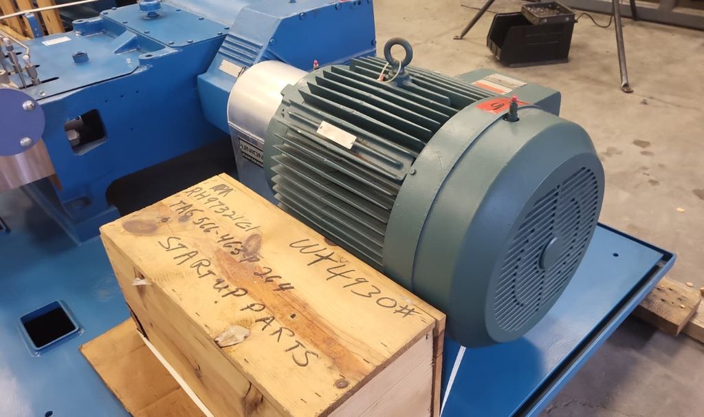 60 HP 1800 RPM Allen-Bradley, Horizontal Electric Motor, Frame 364T, 68 amps, 460 Volts, 3PH - Image 3