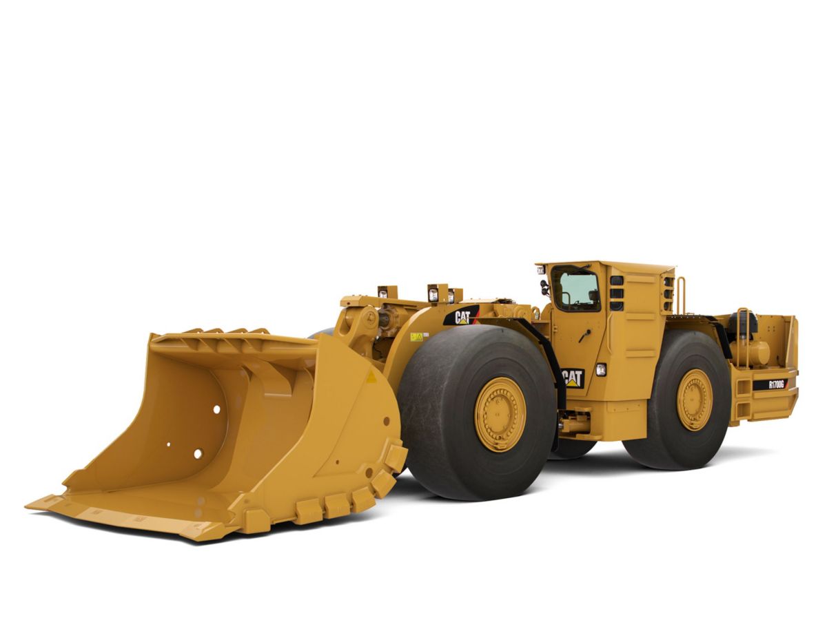 Caterpillar R1700G, Underground Mining Loader, 353 HP Cat C11 diesel engine, 15-ton payload, 6-11.5 yd bucket - Image 1