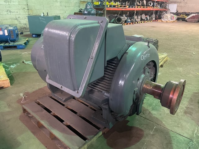 450 HP 1200 RPM Teco Westinghouse, Frame 5808B, TEFC BB, 460 Volts - Image 1