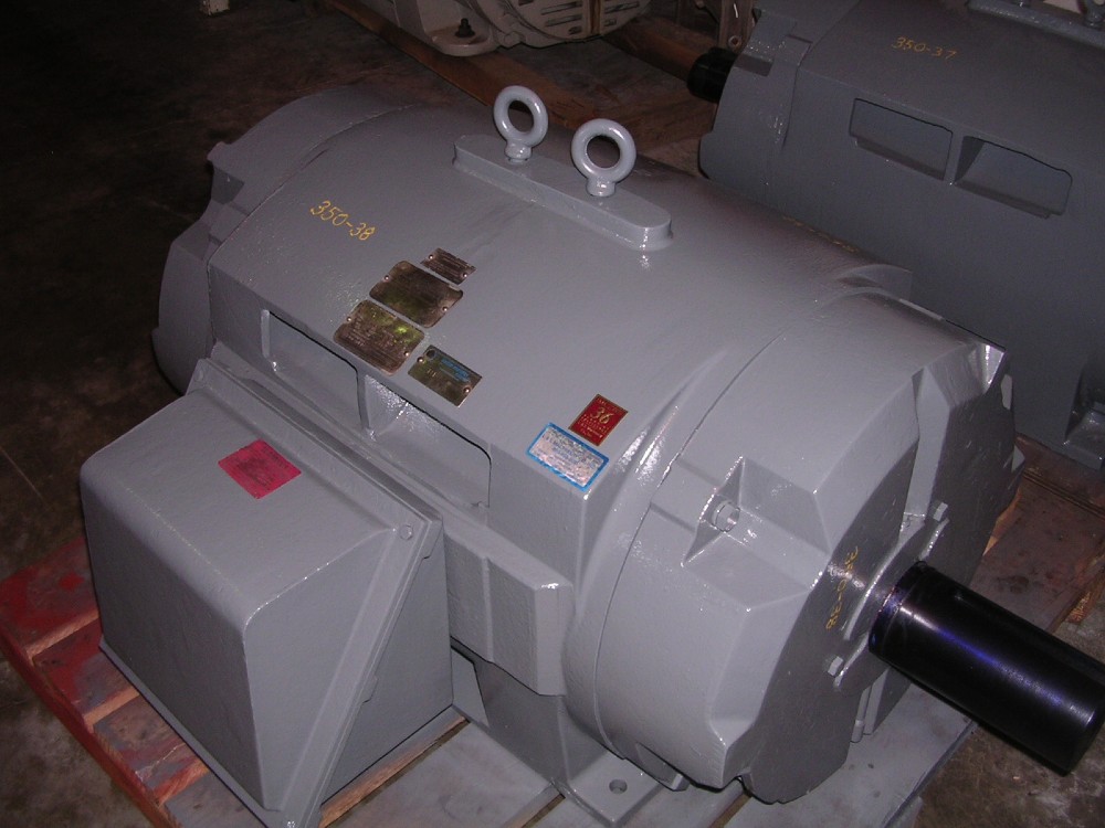 350 HP 1200 RPM Reliance, Frame 449TZ, DP, roller/ball, 460 V.(2 available) - Image 1