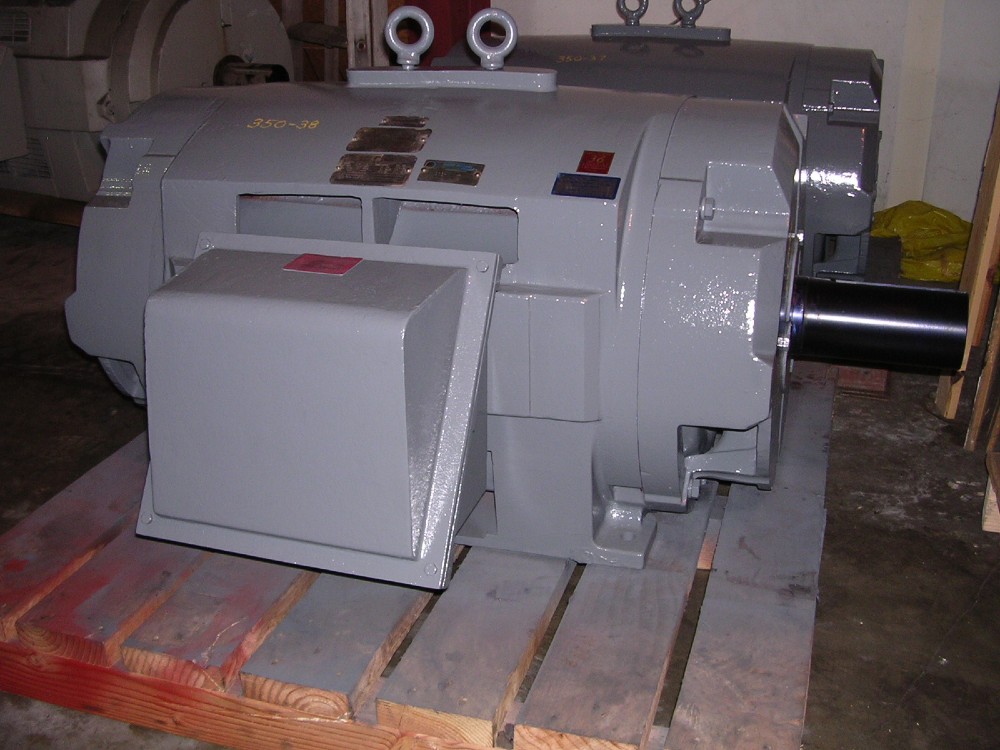 350 HP 1200 RPM Reliance, Frame 449TZ, DP, roller/ball, 460 V.(2 available) - Image 3