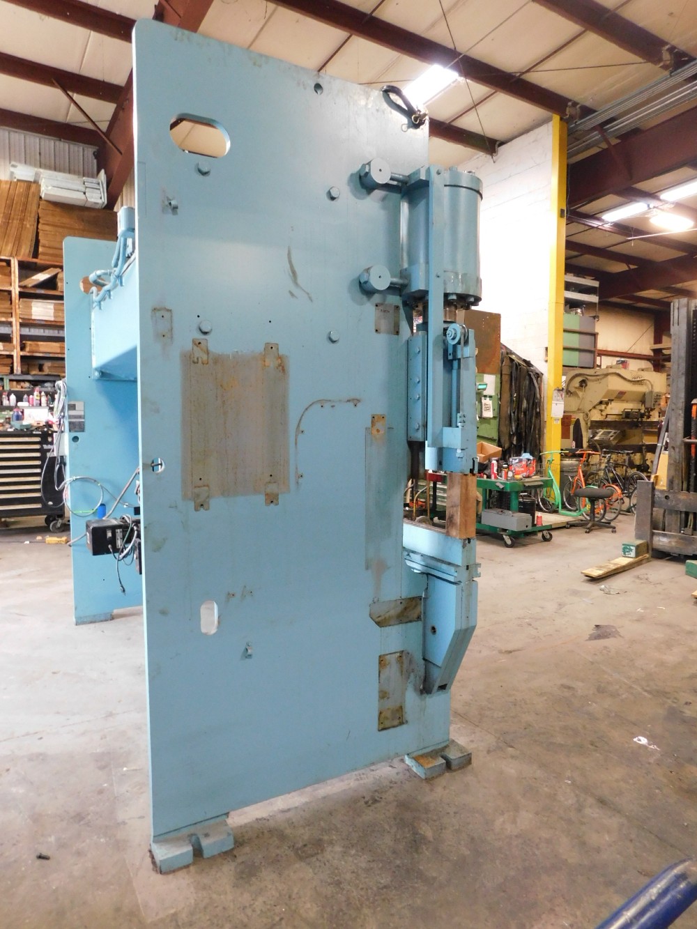 135 Ton, Niagara #HBM-135-8-10, hydraulic press brake, 10' overall, 102" between housing, 8" stroke, 7" - Image 1