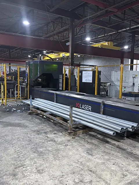 JQ #FLT-12035ETN, fuber tube laser, 4000 watts, bundle load/loader, 2022 - Image 1