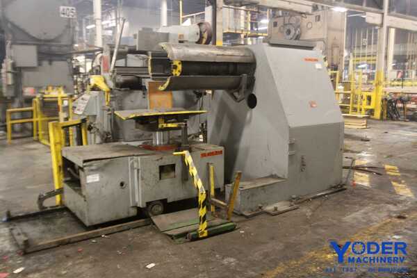 20000 lb. Automatic Feed Co. #204260, straightener, coil reel & car, 4-42" width, #64190 - Image 10