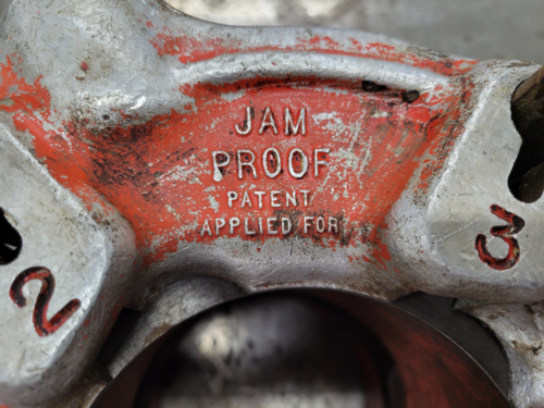 2-1/2" -4" Ridgid #4PJ, Die Head Pipe Threader - Image 2
