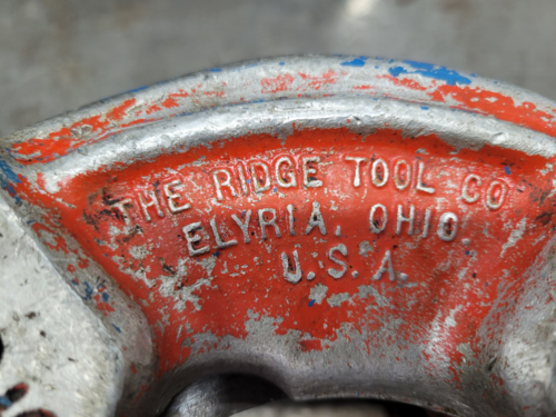 2-1/2" -4" Ridgid #4PJ, Die Head Pipe Threader - Image 4