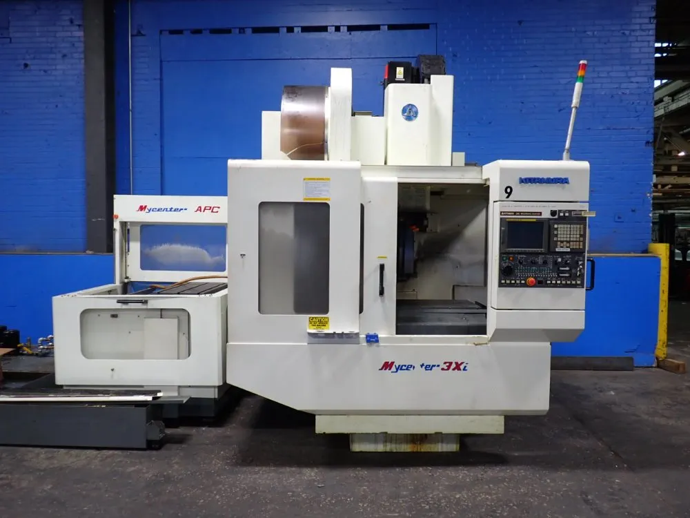 Kitamura #MyCenter-3XI, Cnc vertical machining center, 16" x 32", Fanuc 16i-m Control, Chip Conv. - Image 3