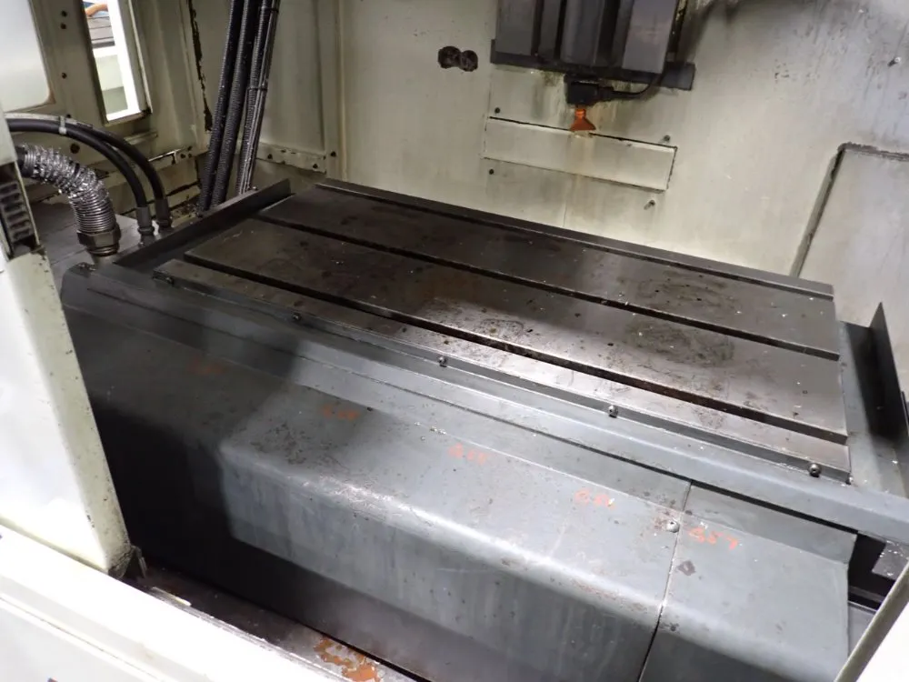 Kitamura #MyCenter-3XI, Cnc vertical machining center, 16" x 32", Fanuc 16i-m Control, Chip Conv. - Image 4