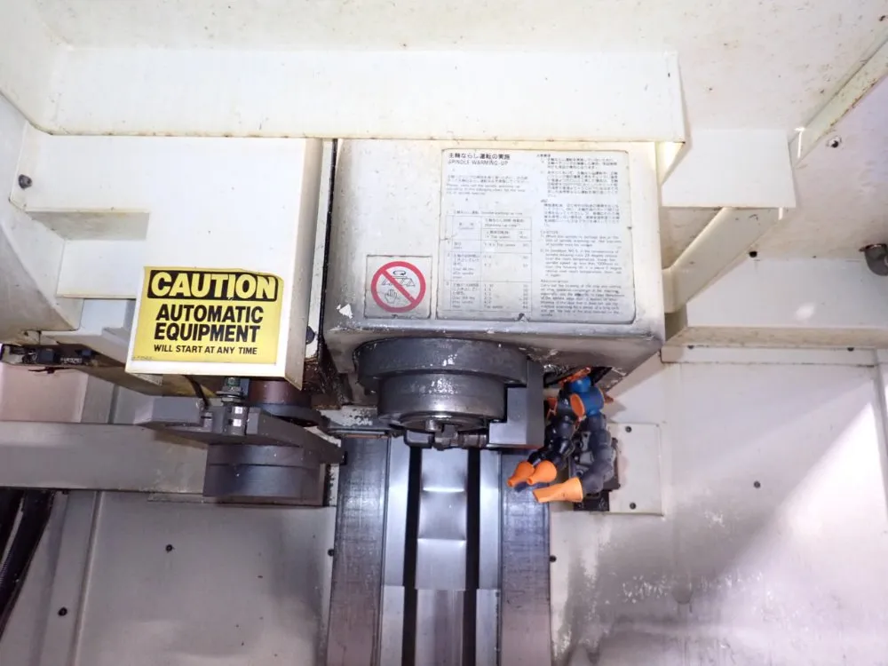 Kitamura #MyCenter-3XI, Cnc vertical machining center, 16" x 32", Fanuc 16i-m Control, Chip Conv. - Image 5