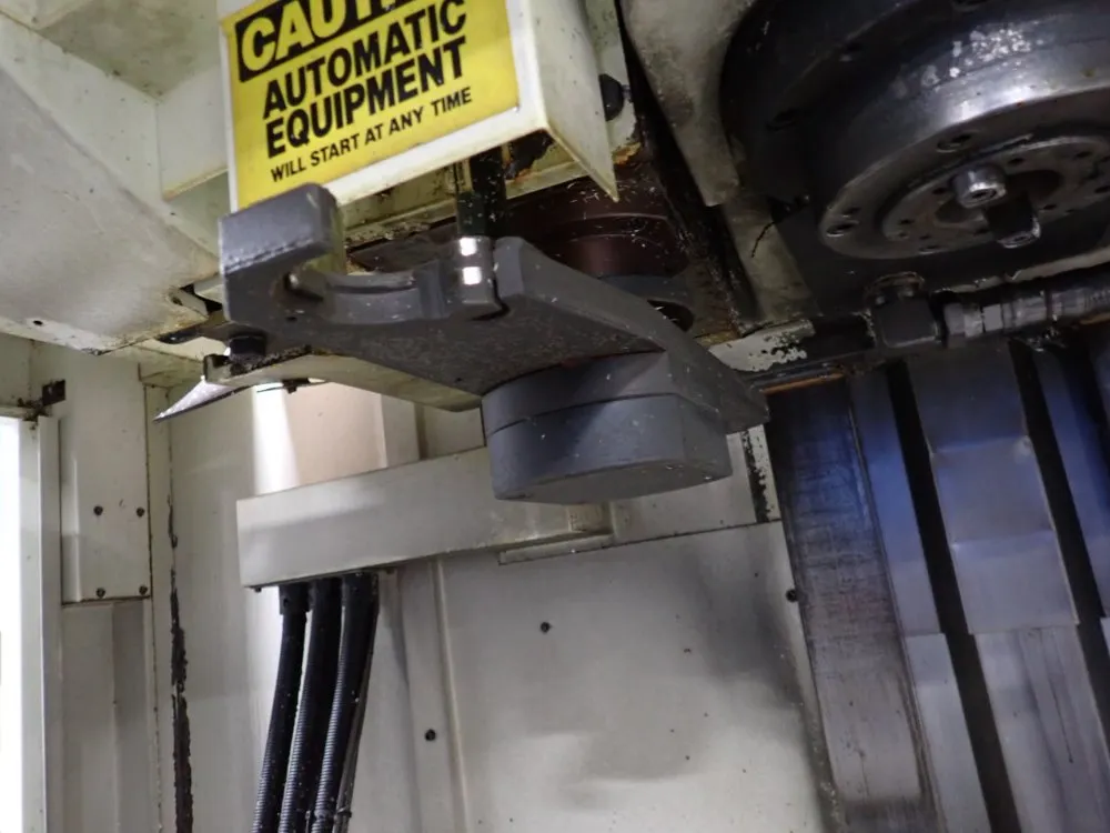Kitamura #MyCenter-3XI, Cnc vertical machining center, 16" x 32", Fanuc 16i-m Control, Chip Conv. - Image 7
