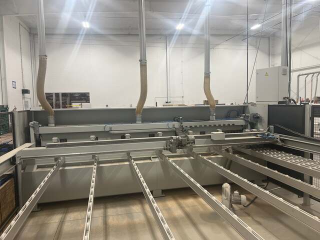 Holz-Her #TECTRA-6120, front load automatic panel saw, 15 HP, 320 FPM, 2019 - Image 1