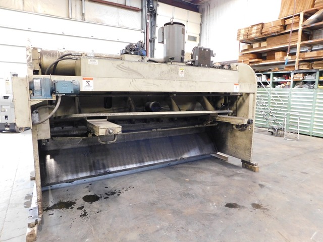 3/8" x 10' Accurshear #6375010, Hydraulic Shear, 36" Back Gauge, 30 HP, 21 Str, 2007 - Image 4